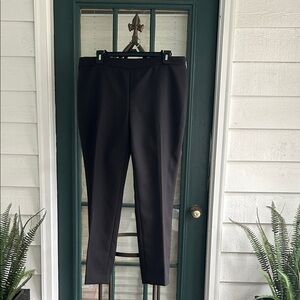 Kate Spade Black Side Zip Trousers size 12
